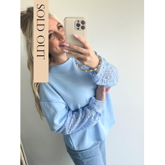 3424 T-Shirt Cristina Blauw