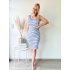 2143 Jurk Elise Stripes Blauw 