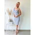 2143 Jurk Elise Stripes Blauw 