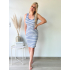 2143 Jurk Elise Stripes Blauw 