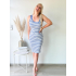 2143 Jurk Elise Stripes Blauw 