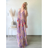 2373 Maxi Jurk Satin Anisa