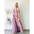 2373 Maxi Jurk Satin Anisa