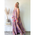 2373 Maxi Jurk Satin Anisa