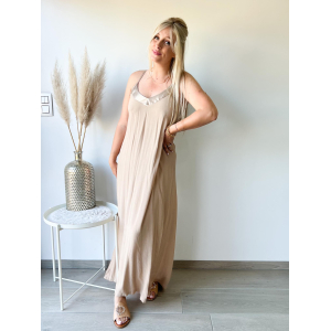 2542 Jurk Hanne Beige 2542 Jurk Hanne Beige
