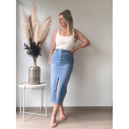 3039 Jeansrok Light Blue 3039 Jeansrok Light Blue