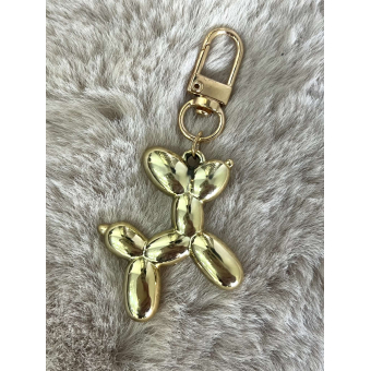 3346 Sleutelhanger Balloondog Goud