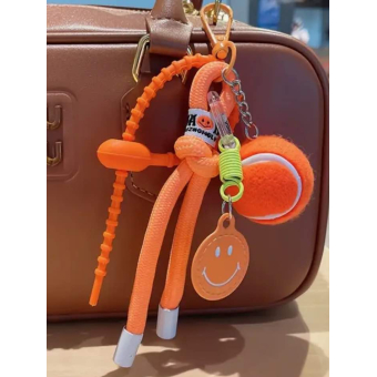 3355 Bag Charm Sporty Oranje