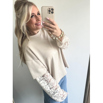 3422 T-Shirt Cristina Beige