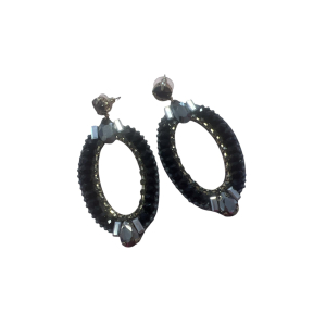 3460 Oorbellen Biba Black Diva 3460 Oorbellen Biba Black Diva
