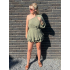 3474 Playsuit Amalfi Kakigroen