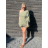3474 Playsuit Amalfi Kakigroen
