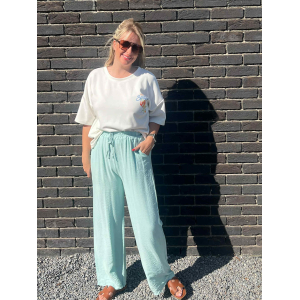 3481 Broek Loes Turquoise 