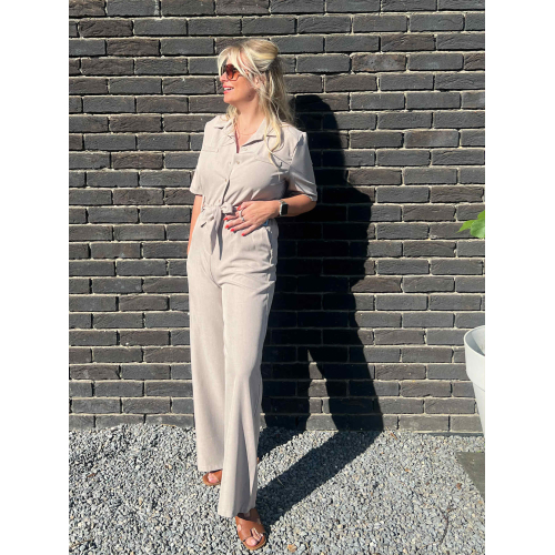 3487 Jumpsuit Megan Taupe