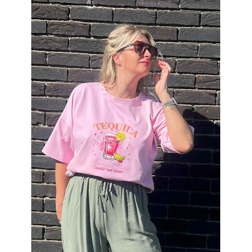 3492 T-Shirt Tequila Roze