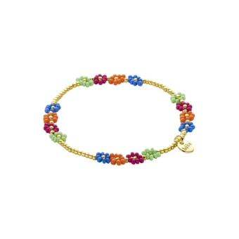 54643mix01 Armband Biba Flowers Colors