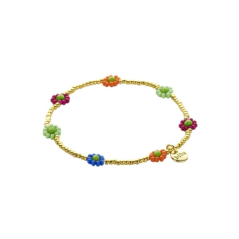 54966mix01 Armband Biba Flowers Colors