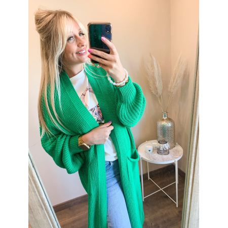 883 Maxi Vest Luna Groen 883 Maxi Vest Luna Groen