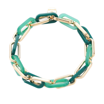 CEA0008-27 Armband Chain Groen