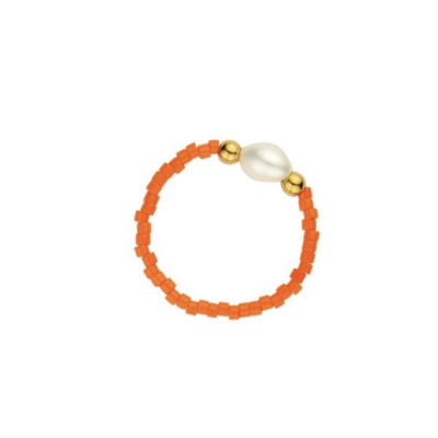 7244mix05 Ring Colorful Joy Oranje