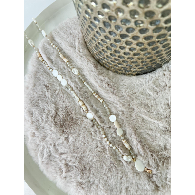 2180 Gsm Ketting Pearl Wit