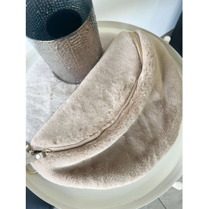 2860 Crossbody Tas Fur Beige 2860 Crossbody Tas Fur Beige