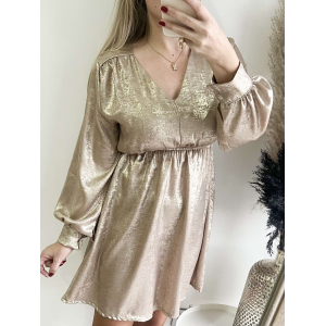 3212 Jurk Cara Goud 3212 Jurk Cara Goud