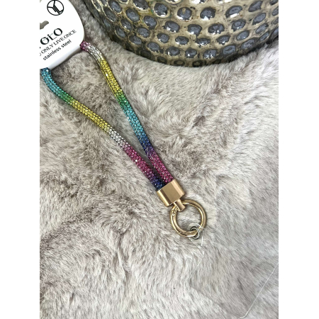 3295 Phone Koord Bling Rainbow 3295 Phone Koord Bling Rainbow