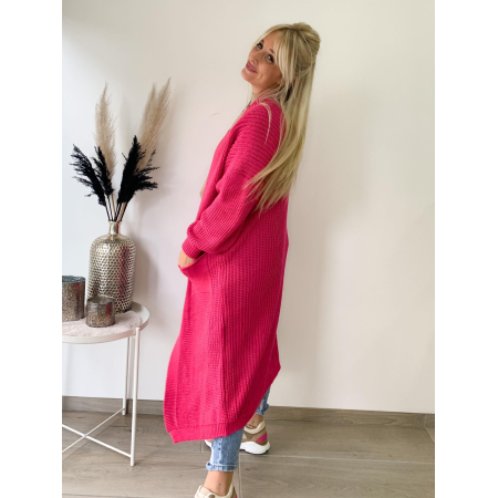 1361 Maxi Vest Luna Roze 1361 Maxi Vest Luna Roze