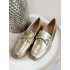 2196 Mocassin Metalic Goud