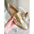 2196 Mocassin Metalic Goud