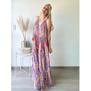 2373 Maxi Jurk Satin Anisa 2373 Maxi Jurk Satin Anisa