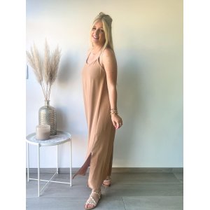2402 Jurk Alexis Camel 2402 Jurk Alexis Camel