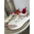 3259 Sneakers Farah Oranje.Roze