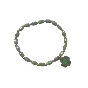 3368 Armband Klaver groen 3368 Armband Klaver groen