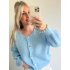 3426 Vest Merel Lichtblauw