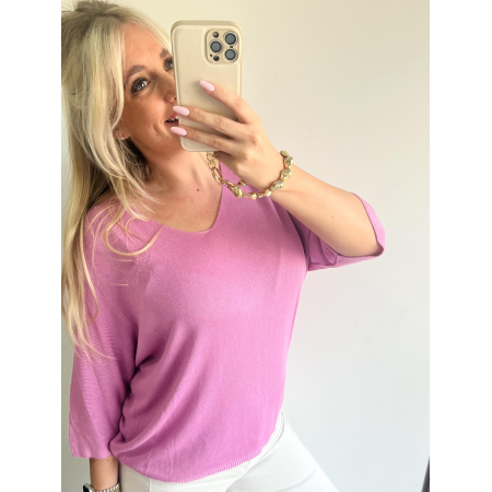 3435 Blouse Laure Lila 3435 Blouse Laure Lila