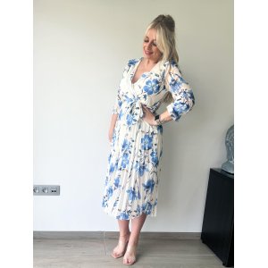 3447 Jurk Romy Blauw 3447 Jurk Romy Blauw