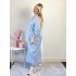 3448 Hemdjurk Stripes Blauw