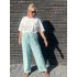 3481 Broek Loes Turquoise 