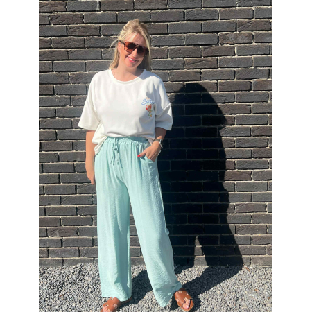 3481 Broek Loes Turquoise 