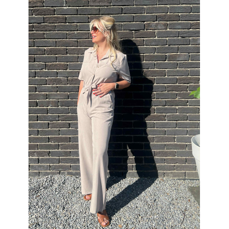 3487 Jumpsuit Megan Taupe 3487 Jumpsuit Megan Taupe