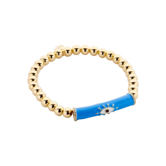 54651Mix01 Armband Biba All Eyes On You Blauw