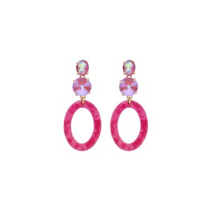 83006Mix21 Oorbellen Everyday Fashion Roze 83006Mix21 Oorbellen Everyday Fashion Roze